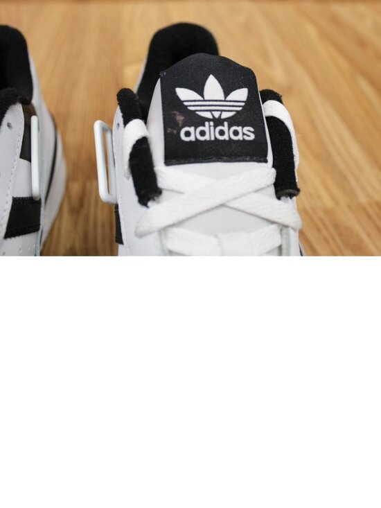 ADIDAS FORU LOW CLOUD WHITE COR BLACK MODEL #FY7757 Sz 12 main image 4